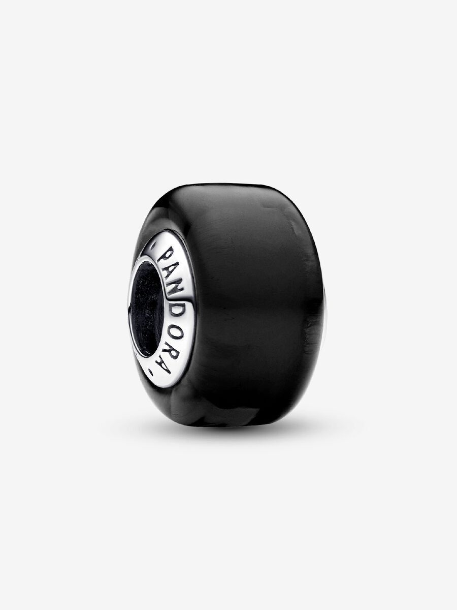 PANDORA™ Black Mini Murano Glass Charm