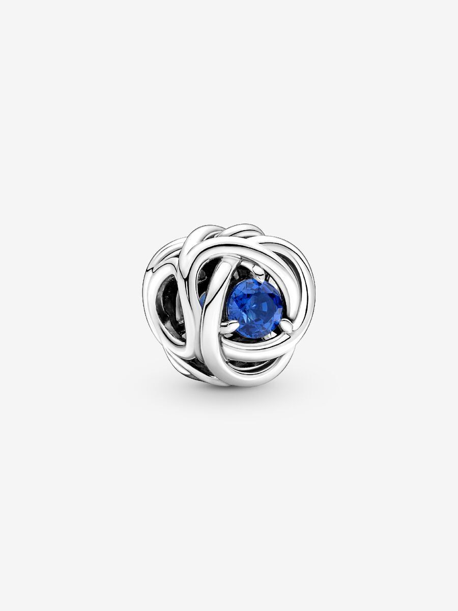 PANDORA™ September Blue Birthstone Eternity Circle Charm
