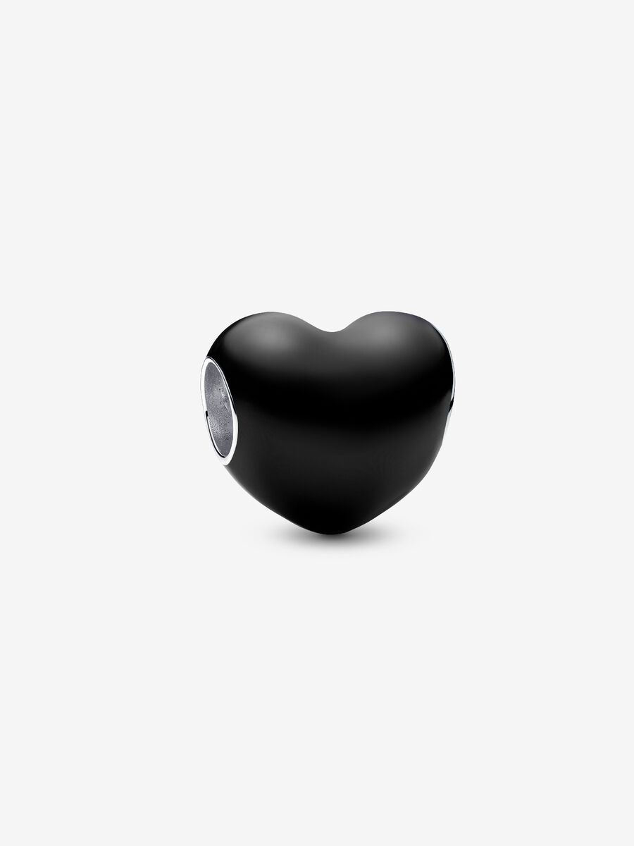 PANDORA™ Black Heart Charm