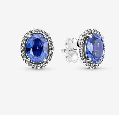 PANDORA™ Sparkling Statement Halo Stud Earrings Sterling Silver