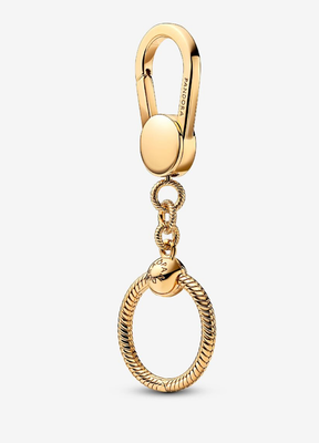 PANDORA™ Moments Small Bag Charm Holder 14k Gold Plating