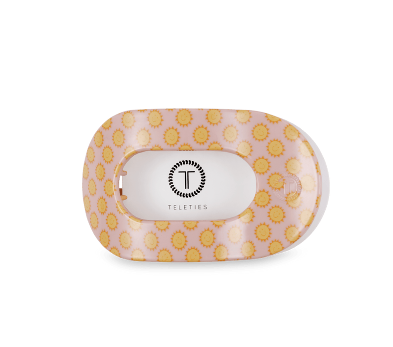 Teleties™ Flat Round  Hair Clip | Sunny Days Ahead