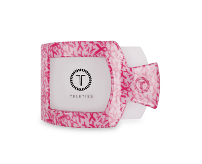 Teleties™ Flat Square Hair Clip | Wrapped in Ribbons