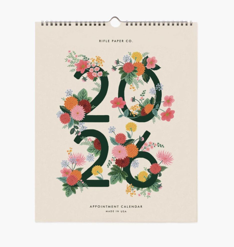 Rifle Paper® Dahlia Appointment Calendar 2026
