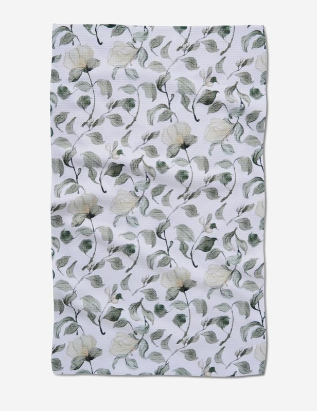 Spring Floral Blossoms Tea Towel