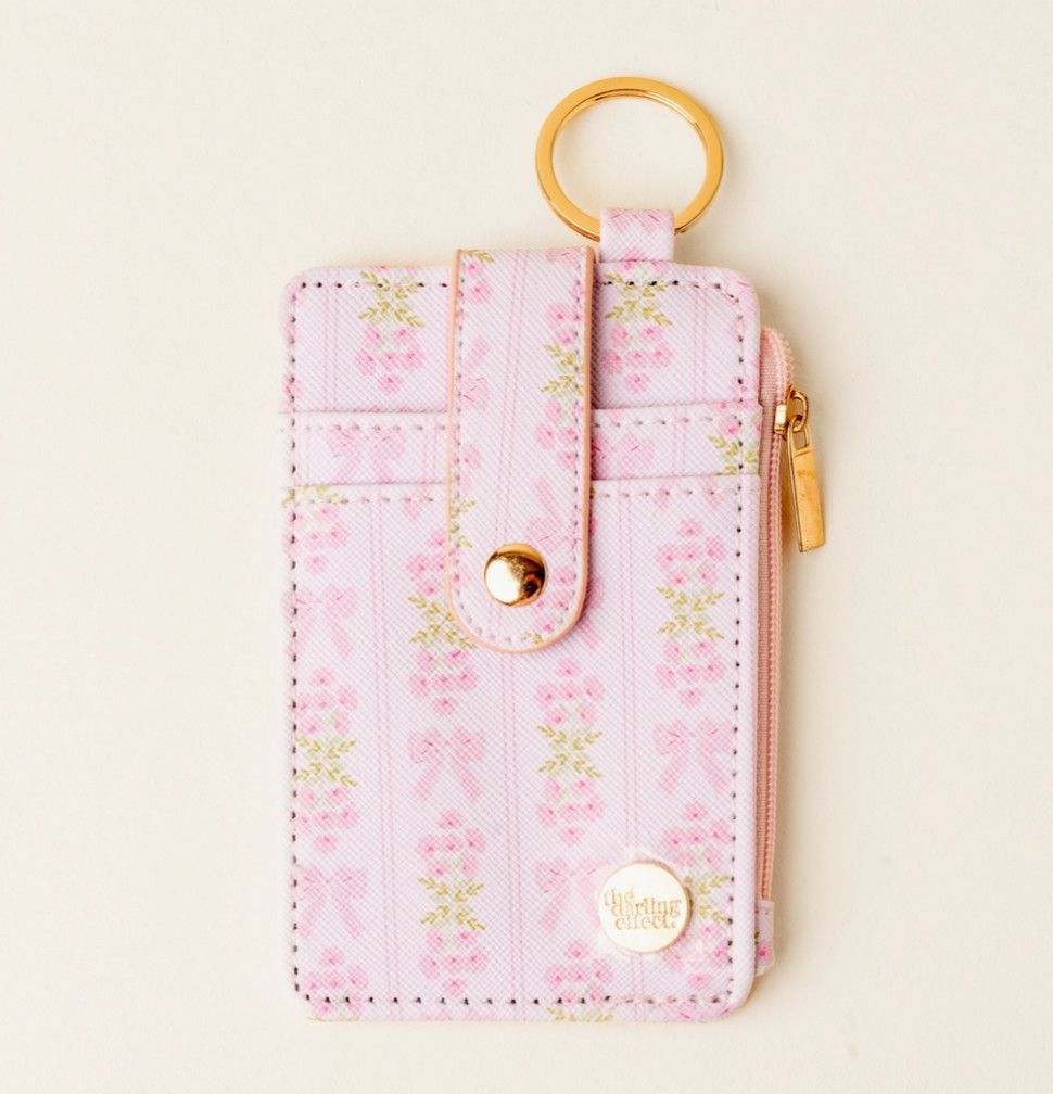 Oh So Fancy Keychain Wallet, Color: Pink