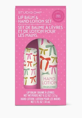 Put a Bow On It Lip Balm &amp; Hand Lotion Set