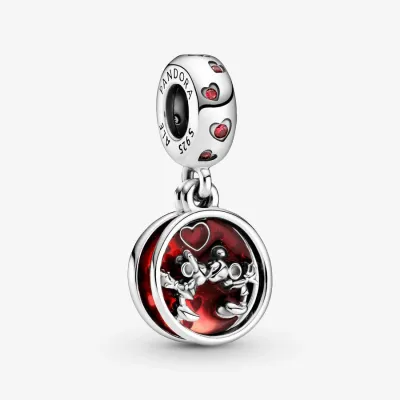 PANDORA™ Disney Mickey &amp; Minnie Love and Kisses Charm