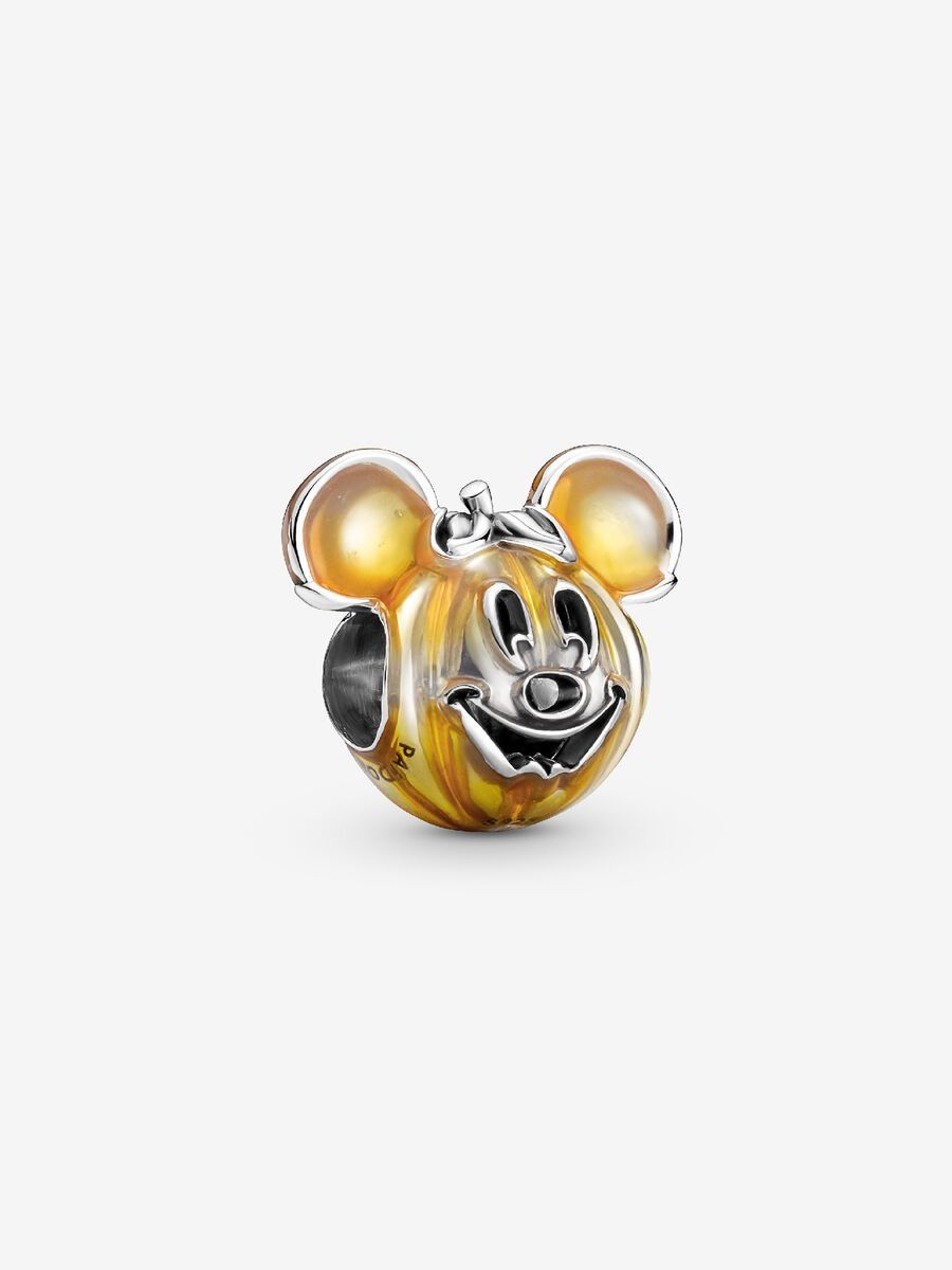 PANDORA™ Disney Mickey Mouse Pumpkin Silver Charm