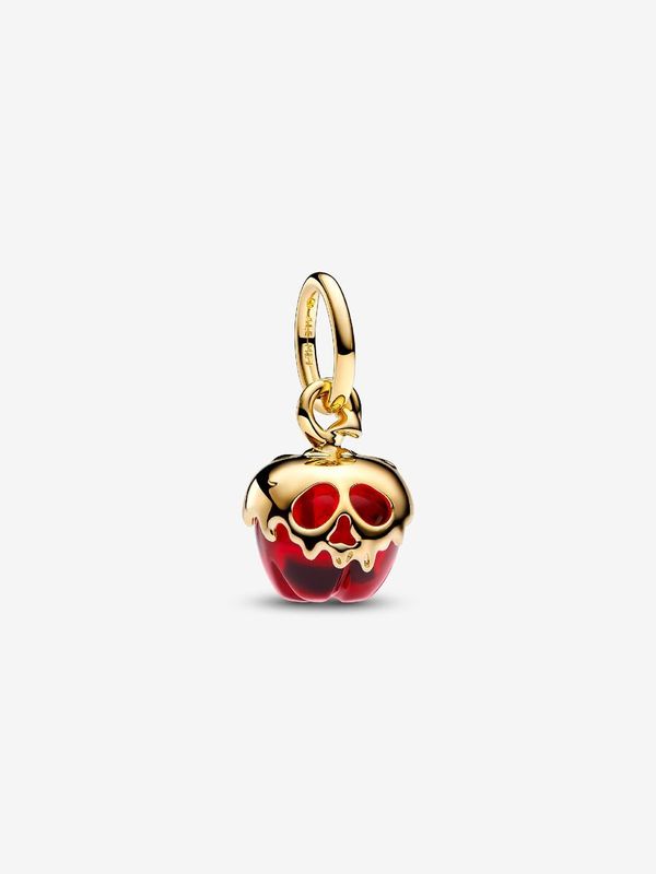PANDORA™ Disney Villians Evil Queen Apple 14K Gold Plated Dangle Charm