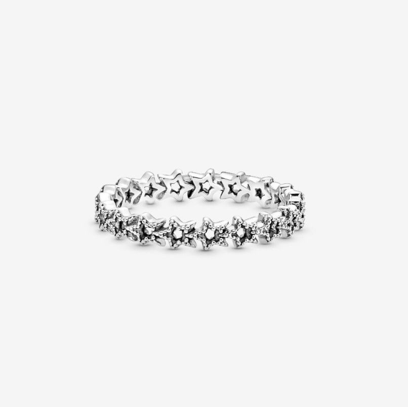 PANDORA™ Band of Asymmetrical Stars Ring Sterling Silver