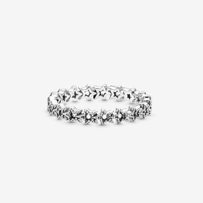 PANDORA™ Band of Asymmetrical Stars Ring Sterling Silver