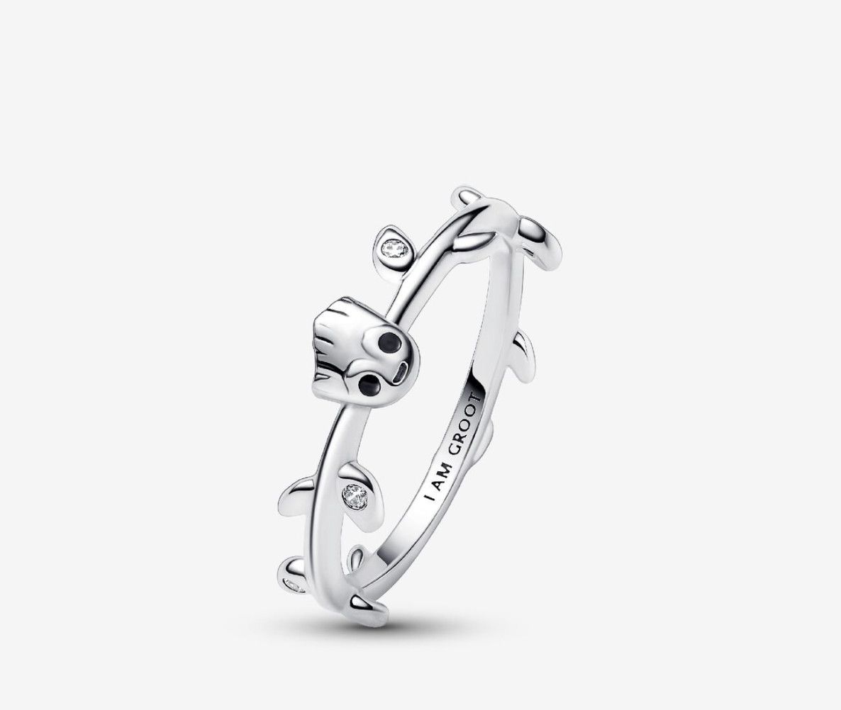 PANDORA™ Marvel Guardians of the Galaxy Groot Leaf Ring Sterling Silver