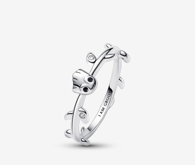 PANDORA™ Marvel Guardians of the Galaxy Groot Leaf Ring Sterling Silver