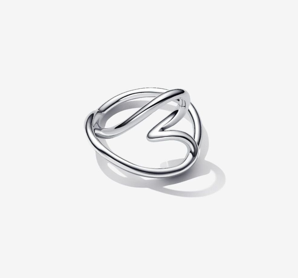 PANDORA™ Organically Shaped Heart Ring Sterling Silver