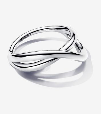PANDORA™ Organically Shaped Infinity Ring Sterling Silver