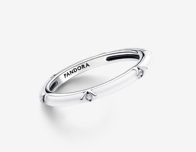 PANDORA™ ME Stones + Enamel Ring Sterling Silver
