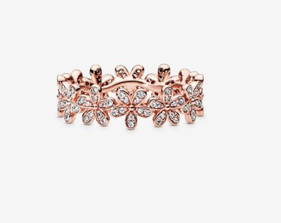 PANDORA™ Daisy Flower Ring 14k Rose Gold Plating