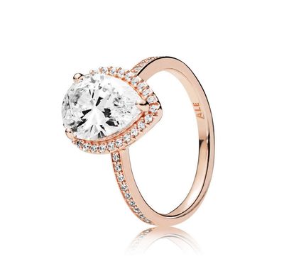 PANDORA™ Radiant Teardrop Ring