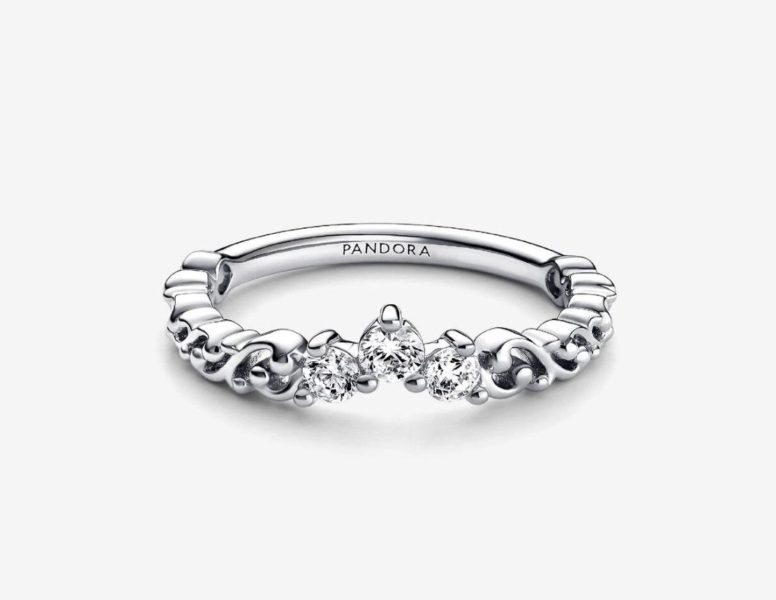 PANDORA™ Regal Swirl Tiara Ring Sterling Silver