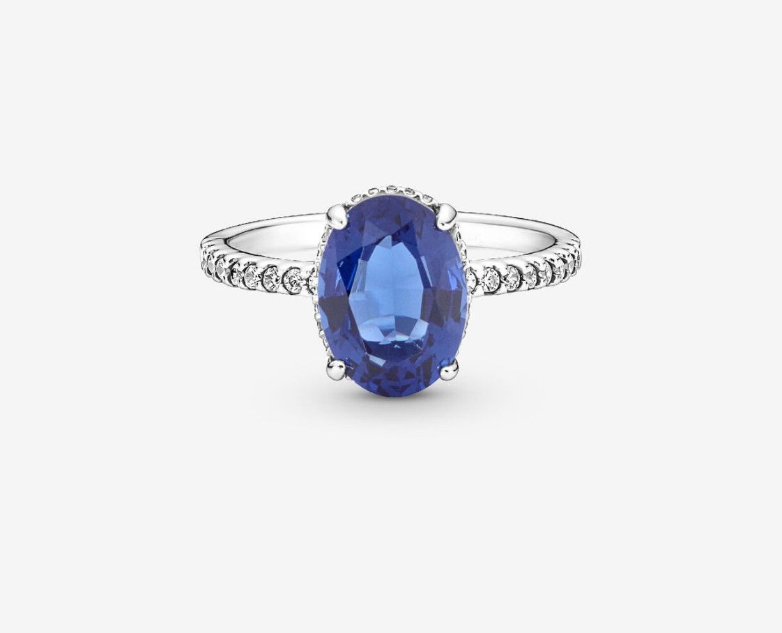 PANDORA™ Sparkling Statement Halo Ring Sterling Silver