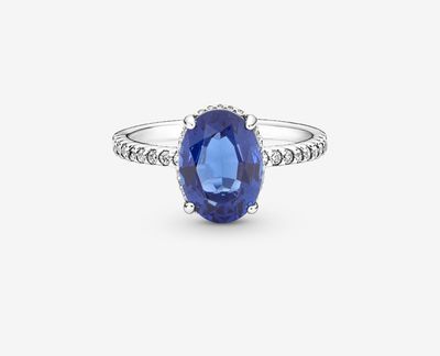 PANDORA™ Sparkling Statement Halo Ring Sterling Silver