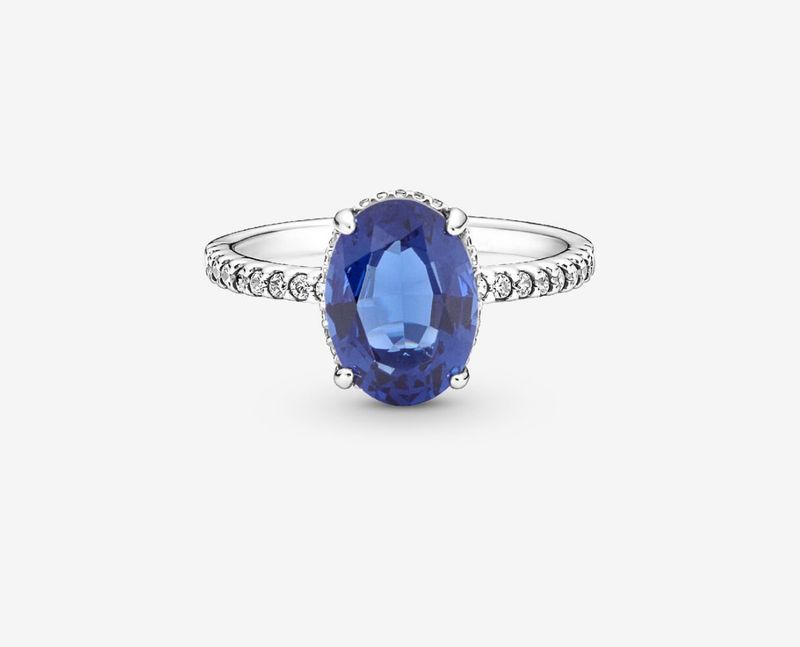 PANDORA™ Sparkling Statement Halo Ring Sterling Silver