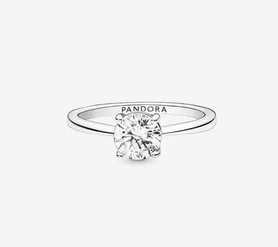 PANDORA™ Sparking Solitaire Ring Clear CZ Sterling Silver