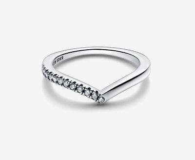 PANDORA™ Timeless Wish Half Sparkling Ring Sterling Silver