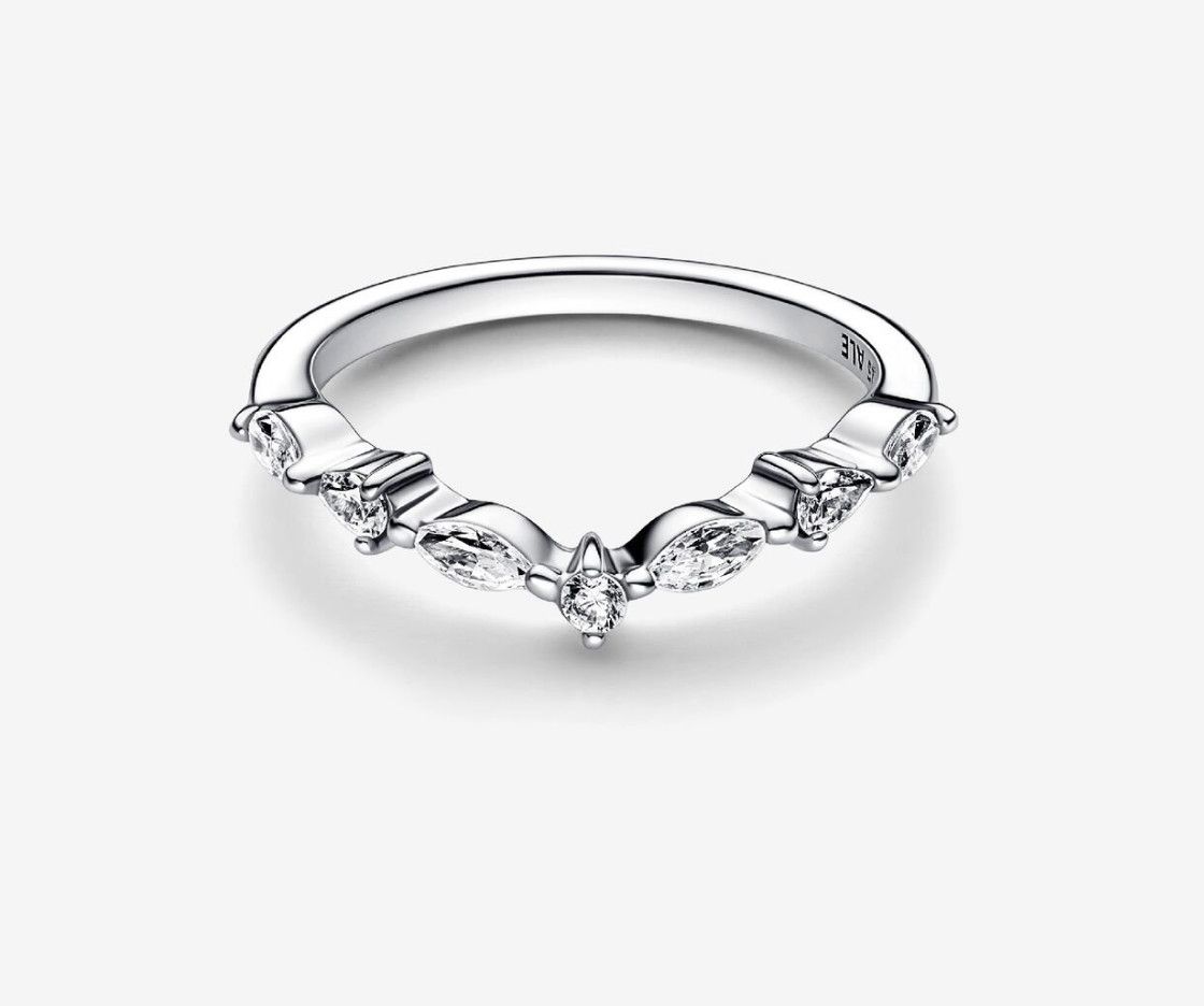 PANDORA™ Timeless Wish Sparkling Alternating Ring Sterling Silver