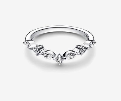 PANDORA™ Timeless Wish Sparkling Alternating Ring Sterling Silver