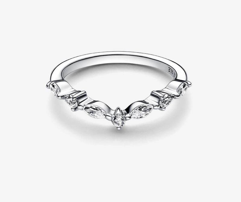 PANDORA™ Timeless Wish Sparkling Alternating Ring Sterling Silver