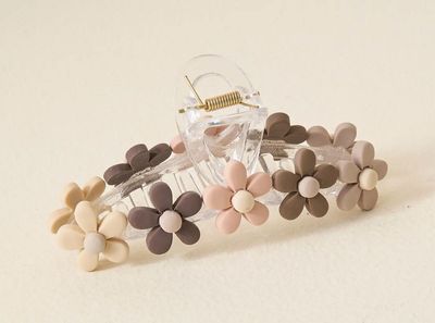 Daisy Claw Clip | Natural