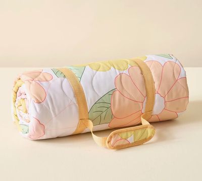 On-the-Go Quilted Picnic/Beach Blanket
