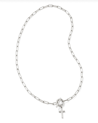The Cross Link + Chain Necklace