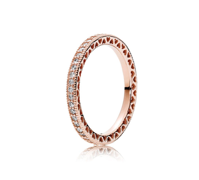 PANDORA™ Sparkle + Hearts Ring