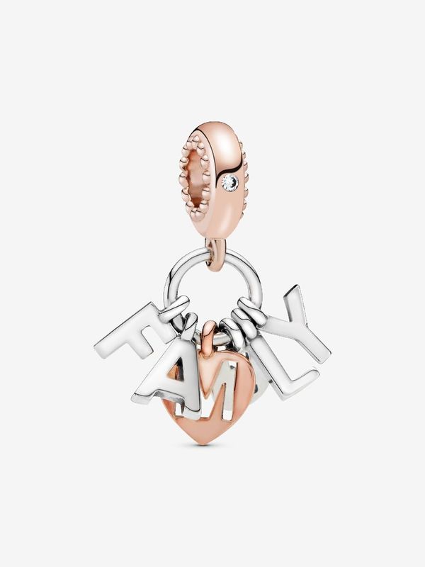 PANDORA™ Family Letters Two Tone Dangle Charm