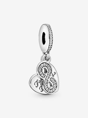 PANDORA™ Forever Friends Heart Dangle Charm