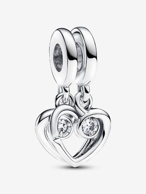 PANDORA™ Forever &amp; Always 2-Piece Splittable Dangle Charm