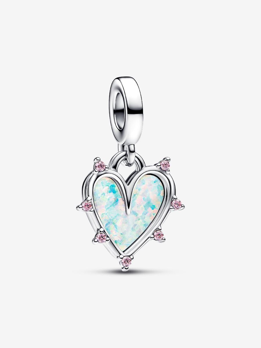 PANDORA™ Friendship Opalescent Double Dangle Charm