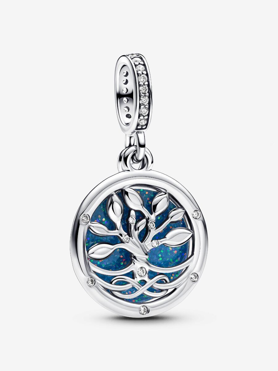 PANDORA™ Glow-in-the-Dark Infinity Tree Double Dangle Charm