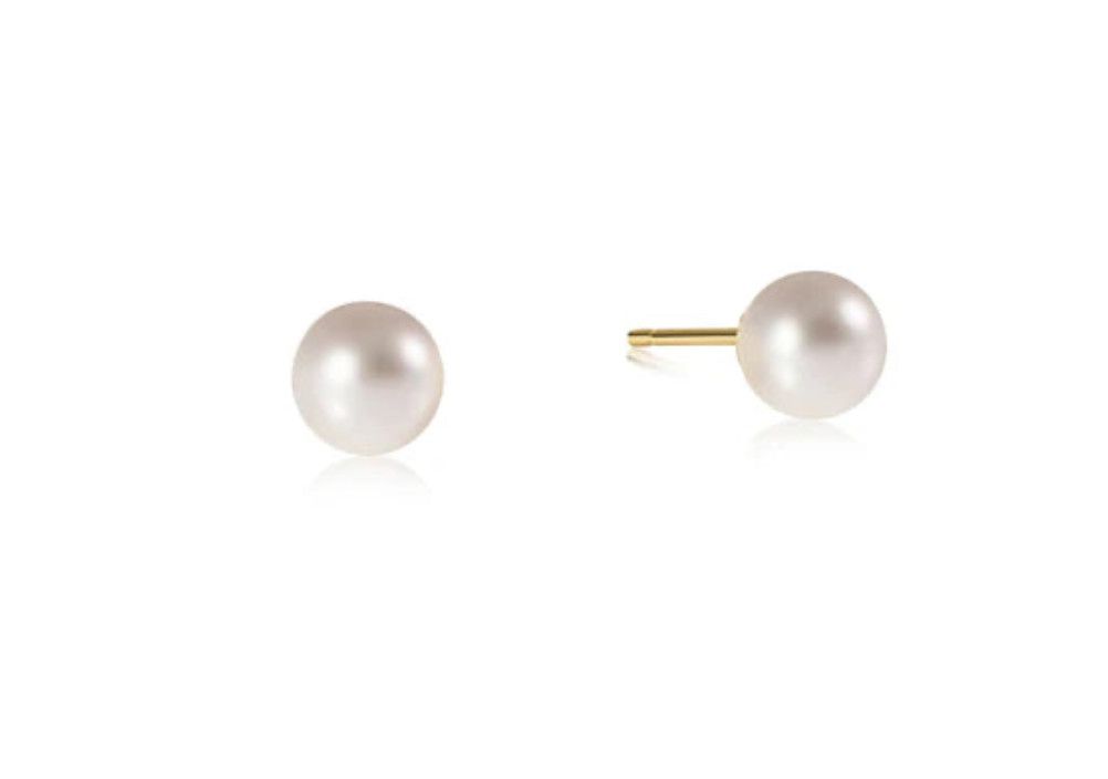 Classic 8mm Pear Ball Stud