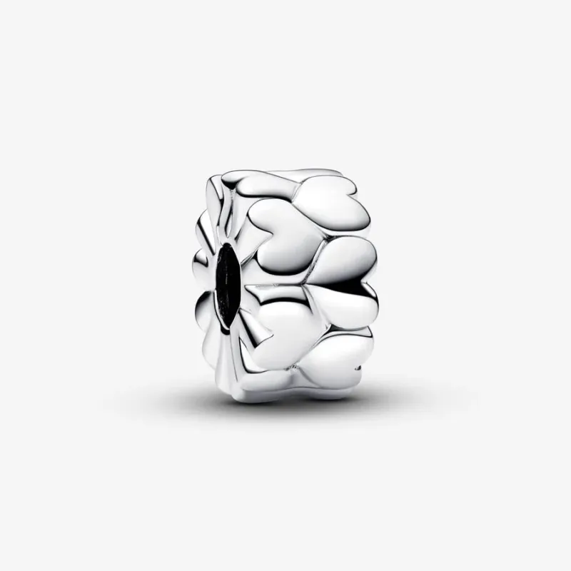 SALE | PANDORA™ Heart Pattern Clip Charm