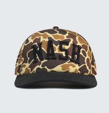 The NASH™ Snapback | Black + Duck Camo