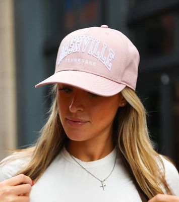 The NASH™ Arched Snapback Hat | Pink
