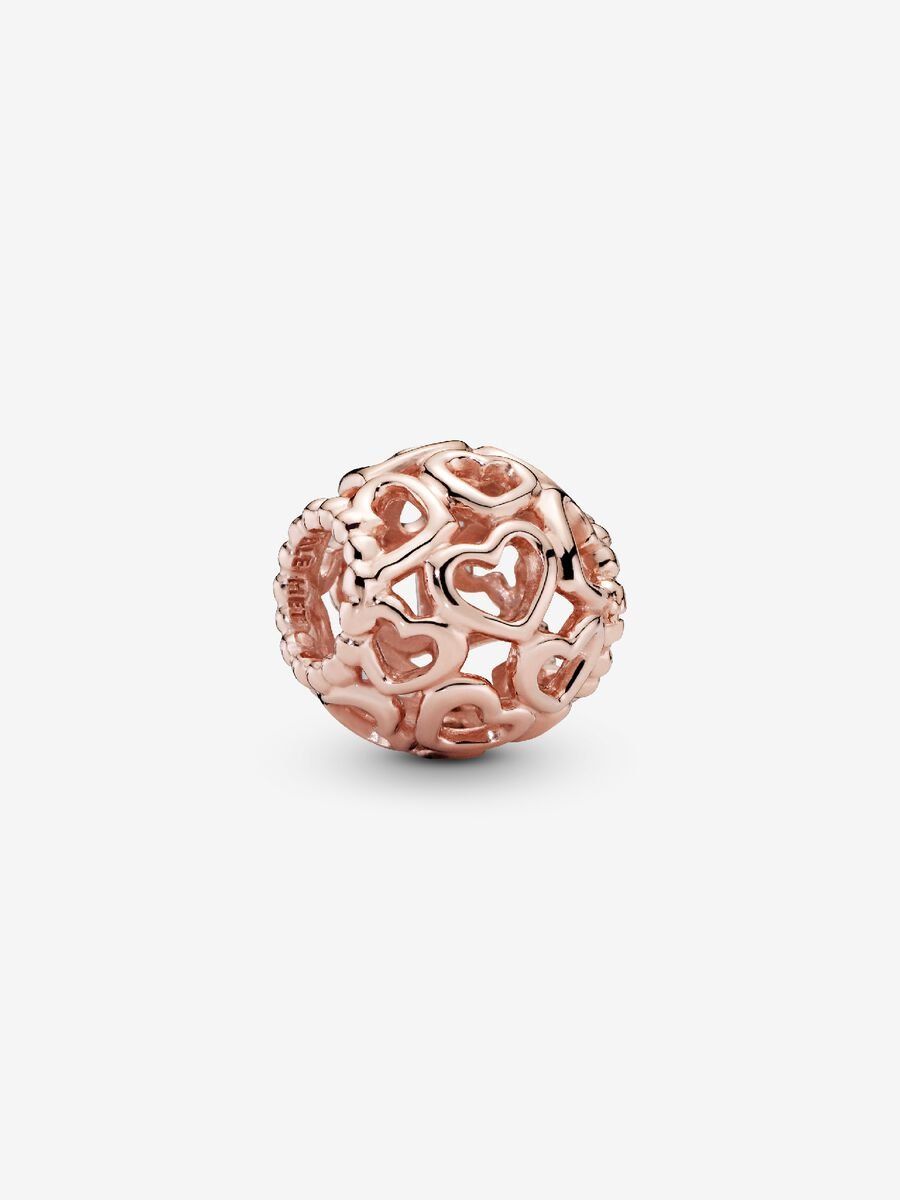 PANDORA™ Hearts All Over 14K Rose Gold Charm