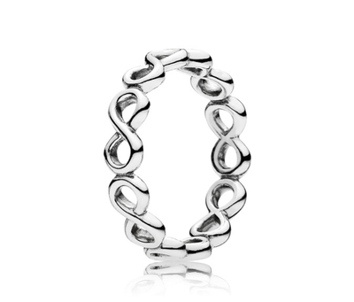 PANDORA™ Infinite Shine Stackable Infinity Symbol Ring Sterling Silver