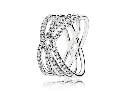 PANDORA™ Cosmic Lines CZ Ring Sterling Silver