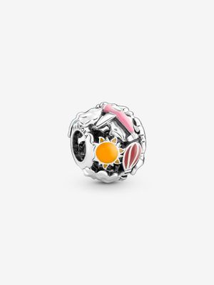 PANDORA™ Fly Away Hot Air Balloon, Airplane &amp; Rainbow Charm