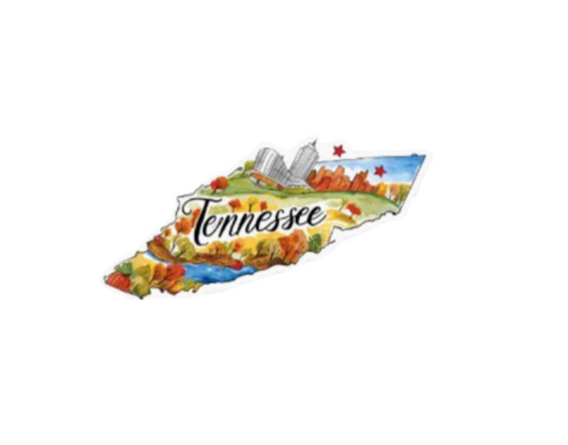 Tennessee Scenery Sticker